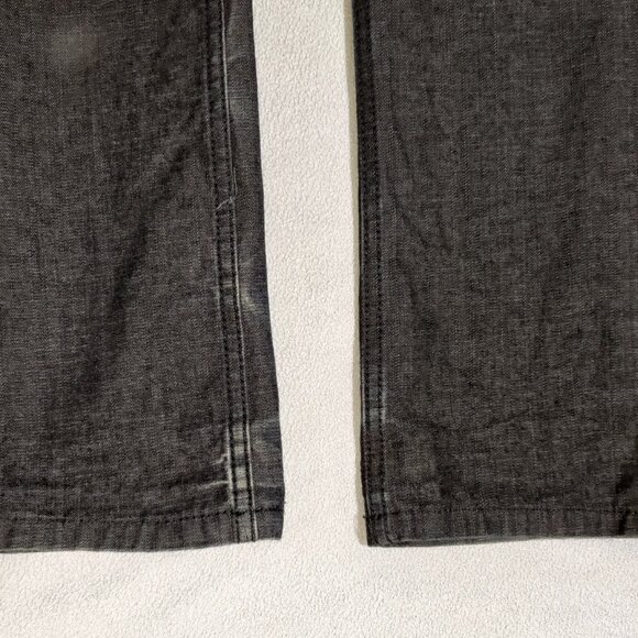 Crate "The Sally" Denim Jeans Selvedge Slim Fit Gray 32 X 32 Made in USA - Picture 3 of 12